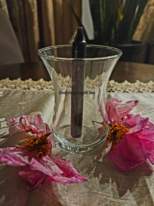 Black Chime Candle Same Day Service