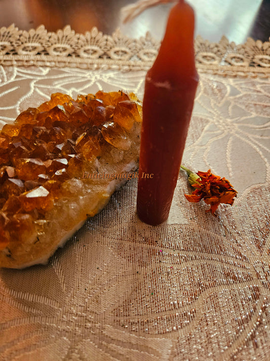 Brown Chime Candle Same Day Service