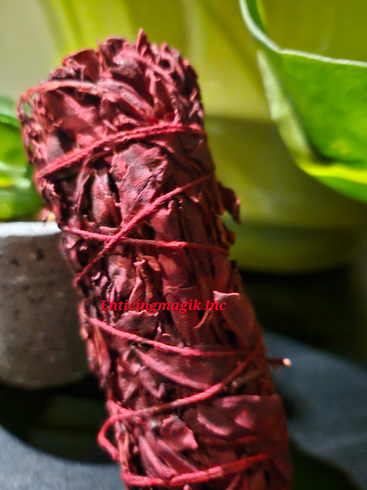 Dragon Blood Sage Smudge Wand