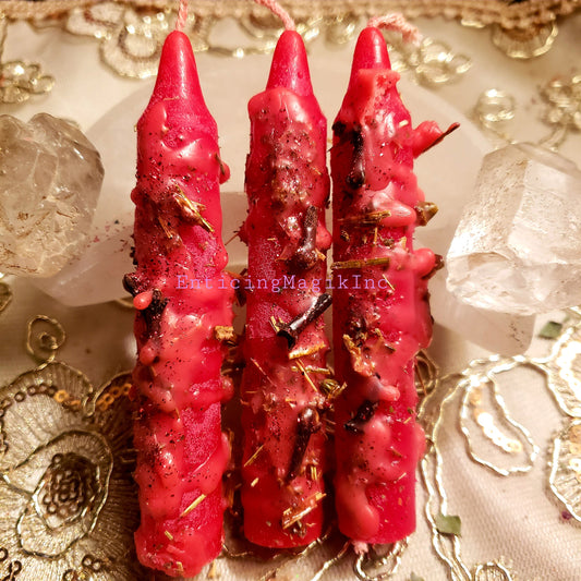 Set of 3 Shut Your Mouth Chime Candles