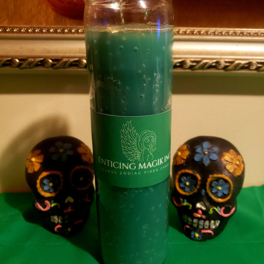 Taurus Zodiac Fixed Candle