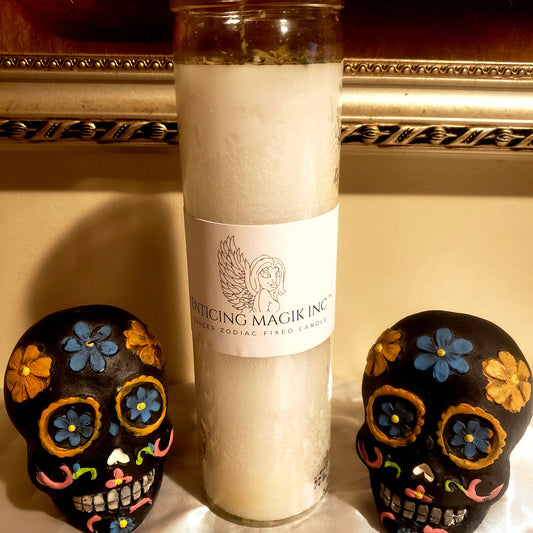 Cancer Zodiac Fixed Candle