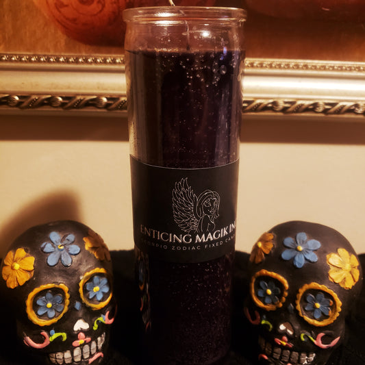 Scorpio Zodiac Fixed Candle
