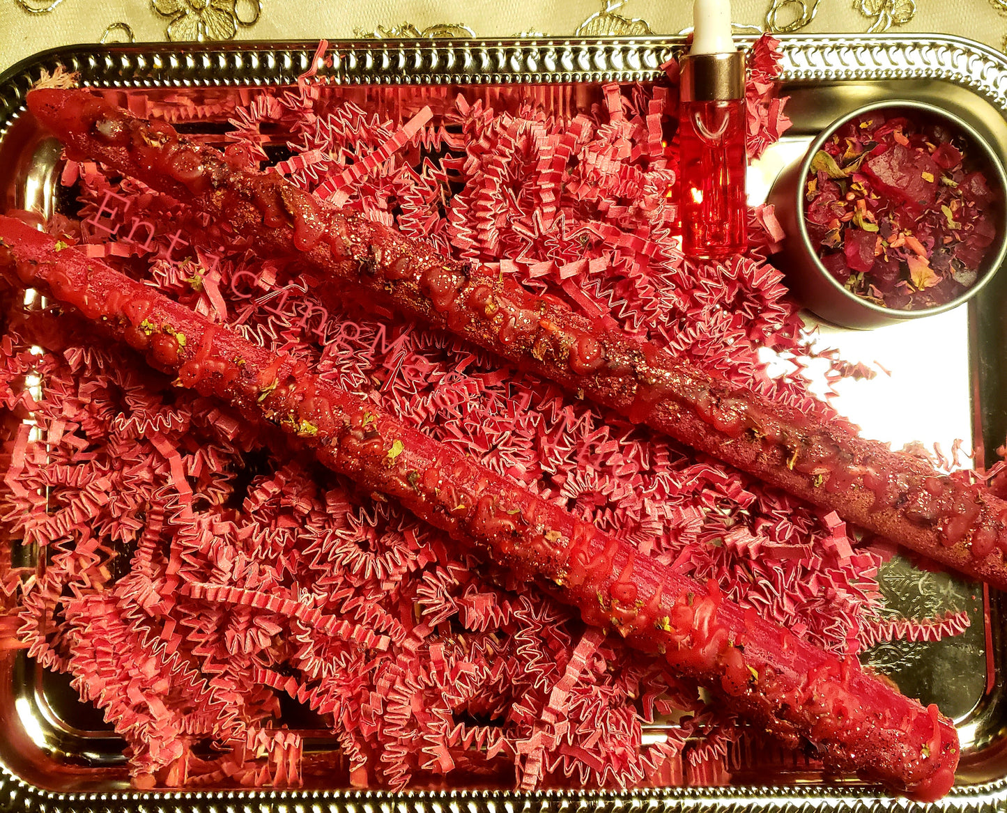 Set of 2 Taper Fixed Passion Heavy Lust Candles