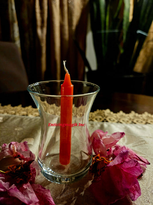 Red Chime Candle Same Day Service