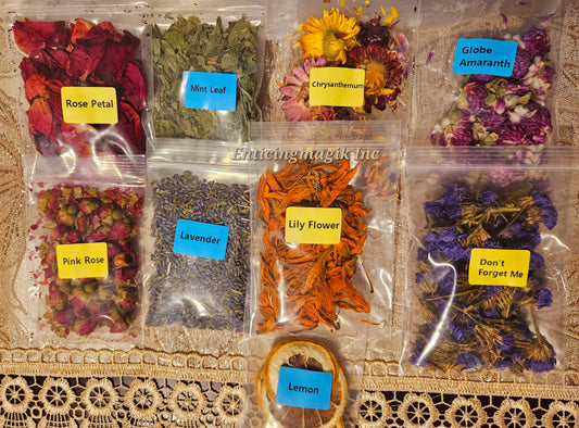 Organic Dried Herb Set