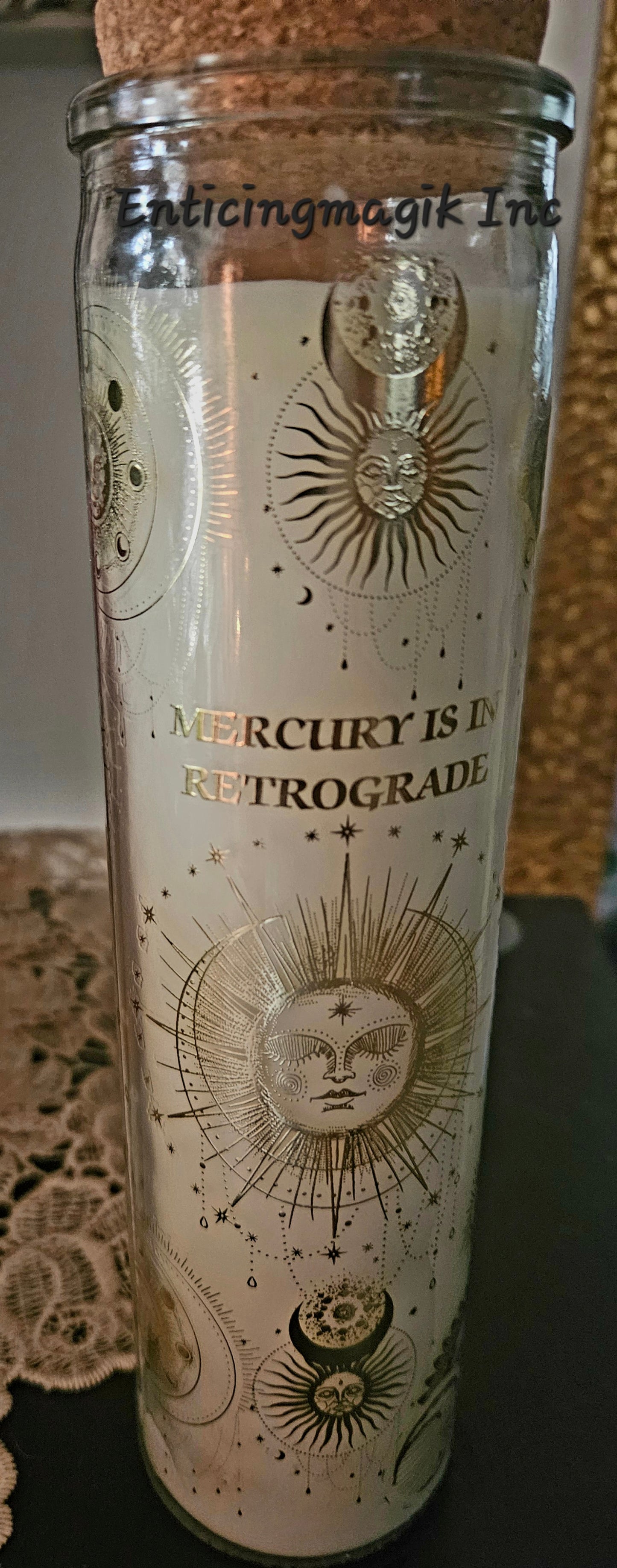 Mercury Retrograde Protection Candle