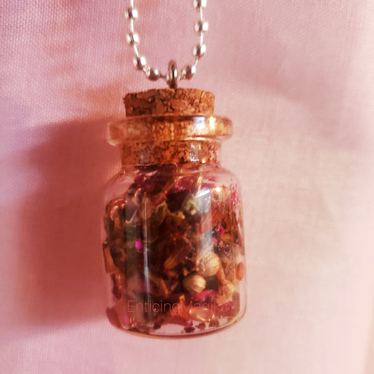 Personalized Love Spell Jar Chain