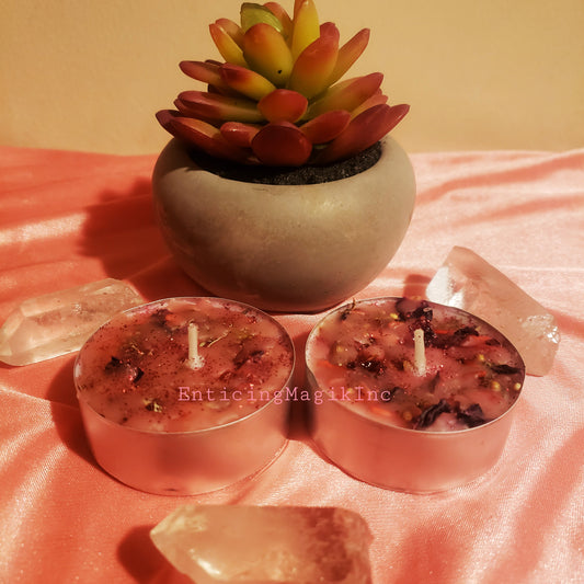 Large Self Love Tea Light Candles