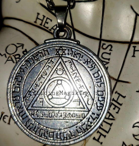 Pentacles 4th & 6th Seals of the Sun Amulet